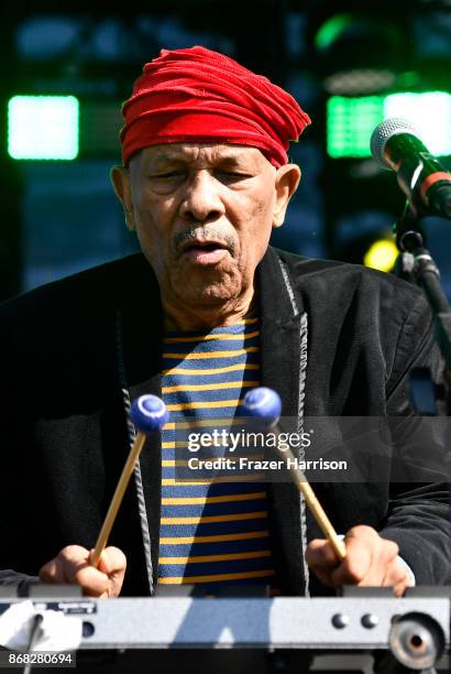 Musician Roy Ayers attends Camp Flog Gnaw Carnival 2017 - Day 1 at Exposition Park on October 28, 2017 in Los Angeles, California.