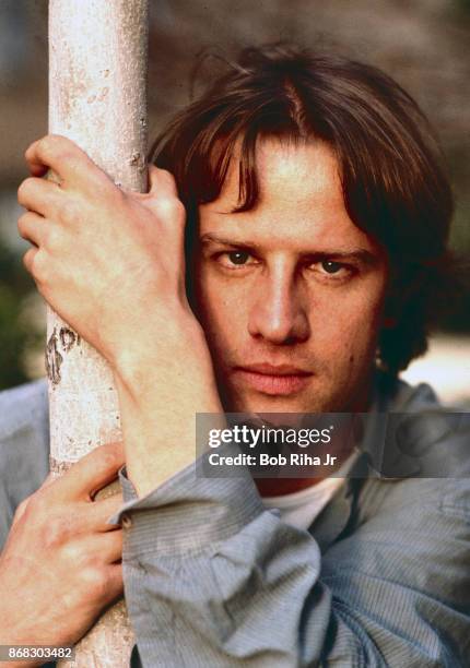 Actor Christopher Lambert on March 12, 1984 in Los Angeles, California.