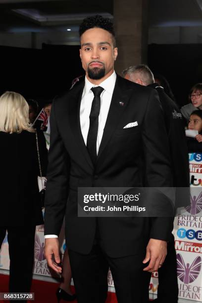 Ashley Banjo attends the Pride Of Britain Awards at Grosvenor House, on October 30, 2017 in London, England.