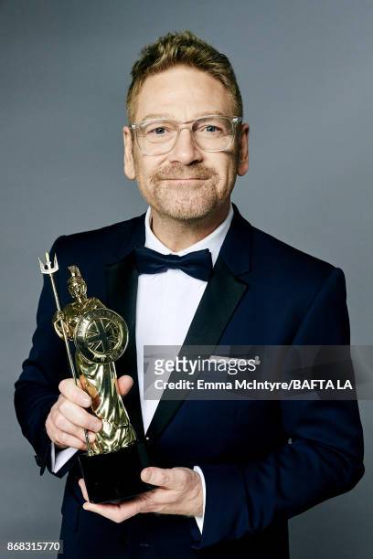 Actor Kenneth Branagh is photographer at the 2017 AMD British Academy Britannia Awards on October 27, 2017 in Los Angeles, California.