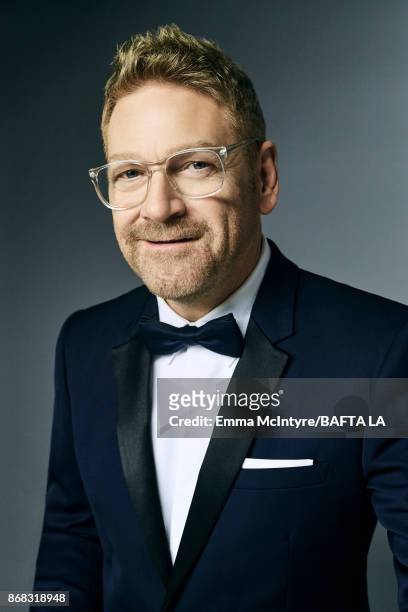 Actor Kenneth Branagh is photographed at the 2017 AMD British Academy Britannia Awards on October 27, 2017 in Los Angeles, California.