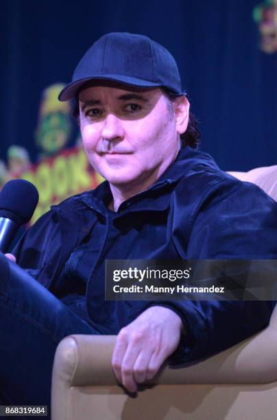 John Cusack at the Spooky Empire Horror Convention at the Hyatt Regency on October 28, 2017 in Orlando, Florida.