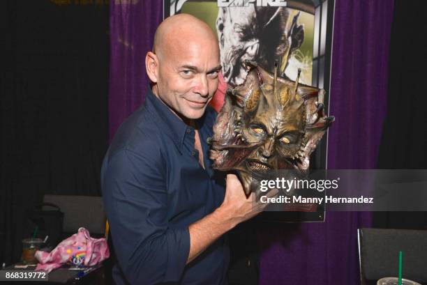 Jonathan Breck at the Spooky Empire Horror Convention at the Hyatt Regency on October 28, 2017 in Orlando, Florida.