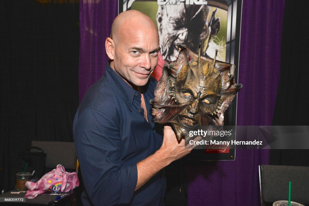 Jonathan Breck at the Spooky Empire Horror Convention at the Hyatt