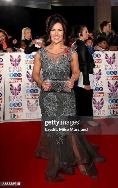 Susanna Reid attends the Pride Of Britain Awards at Grosvenor House, on October 30, 2017 in London, England.