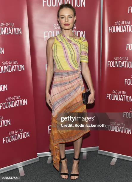 Actress Kate Bosworth poses for portrait at SAG-AFTRA Foundation Conversations screening of "The Long Road Home" at SAG-AFTRA Foundation Screening...