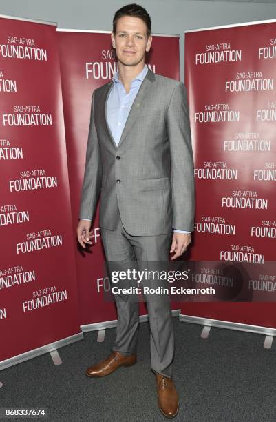 Actor Jon Beavers poses for portrait at SAG-AFTRA Foundation Conversations screening of "The Long Road Home" at SAG-AFTRA Foundation Screening Room...