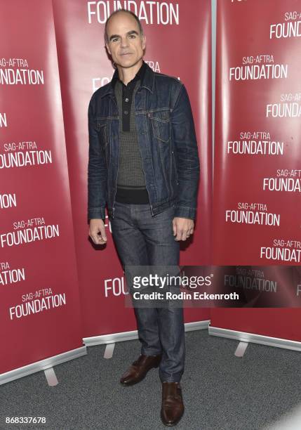 Actor Michael Kelly poses for portrait at SAG-AFTRA Foundation Conversations screening of "The Long Road Home" at SAG-AFTRA Foundation Screening Room...
