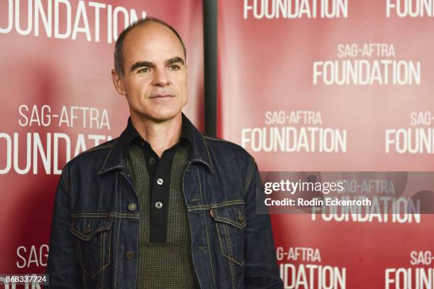 Actor Michael Kelly poses for portrait at SAG-AFTRA Foundation Conversations screening of "The Long Road Home" at SAG-AFTRA Foundation Screening Room...