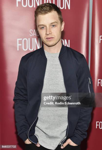 Actor Noel Fisher poses for portrait at SAG-AFTRA Foundation Conversations screening of "The Long Road Home" at SAG-AFTRA Foundation Screening Room...