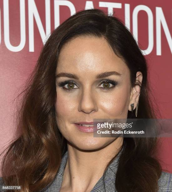 Actress poses for portrait at SAG-AFTRA Foundation Conversations screening of "The Long Road Home" at SAG-AFTRA Foundation Screening Room on October...