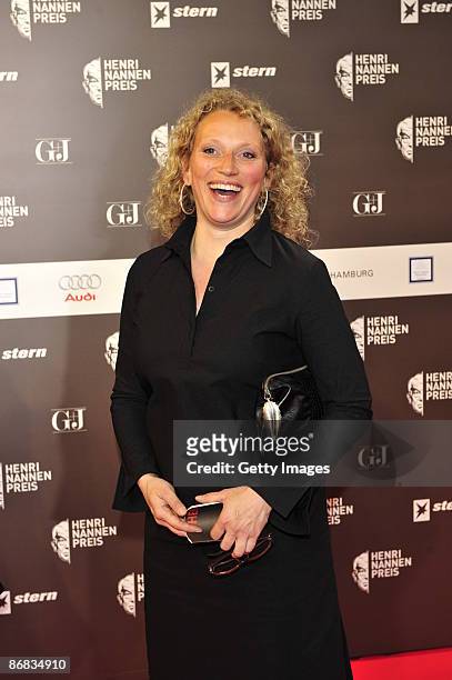 Julia Westlake attends the Henri-Nannen-Award at the Schauspielhaus on May 8, 2009 in Hamburg, Germany.