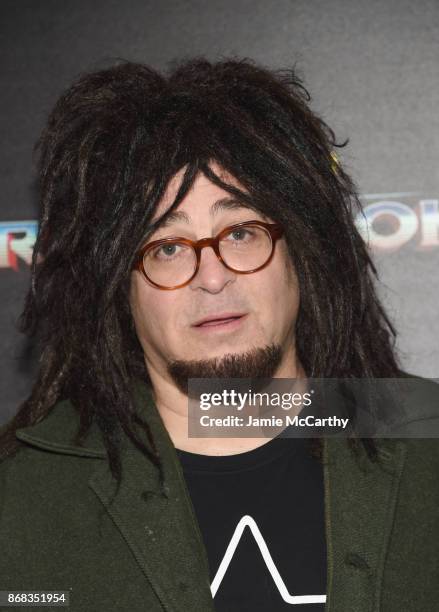 Adam Duritz attends The Cinema Society's Screening Of Marvel Studios' "Thor: Ragnarok" at the Whitby Hotel on October 30, 2017 in New York City.