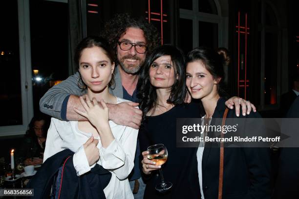 Children of Claude lelouch : Shaya Lelouch, Simon Lelouch, Salome Lelouch and Sabaya Lelouch attend Claude Lelouch celebrates his 80th Birthday at...