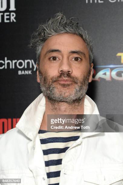 Taika Waititi attends a screening of Marvel Studios' "Thor: Ragnarok" at the Whitby Hotel on October 30, 2017 in New York City.