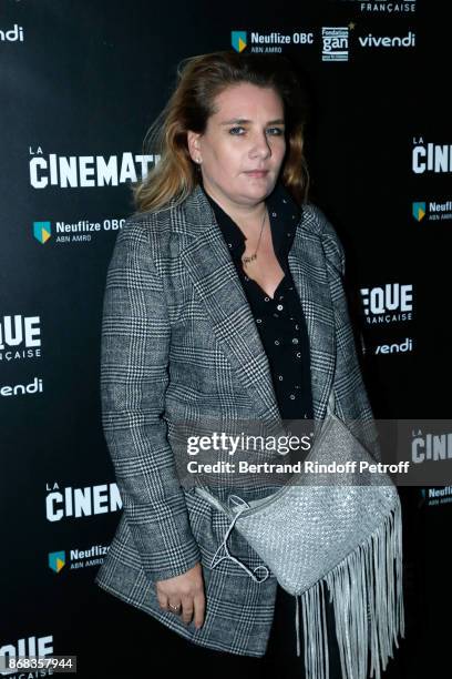 Singer Marie-Amelie Seigner attends the Tribute to Roman Polanski. Held with a Retrospective of the Director's Work at Cinematheque Francaise on...