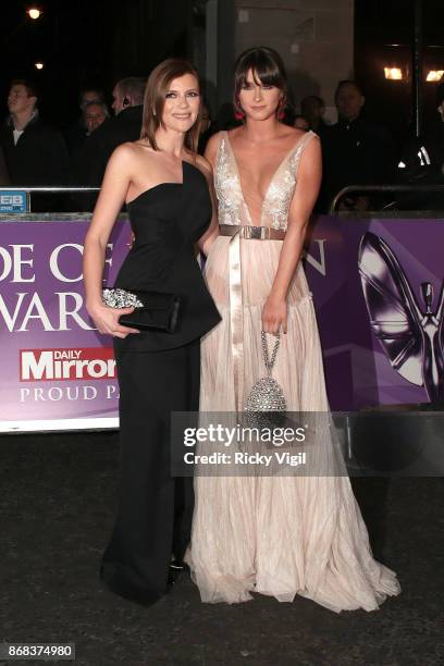 Brooke Vincent seen arriving at Pride of Britain Awards at Grosvenor House on October 30, 2017 in London, England.