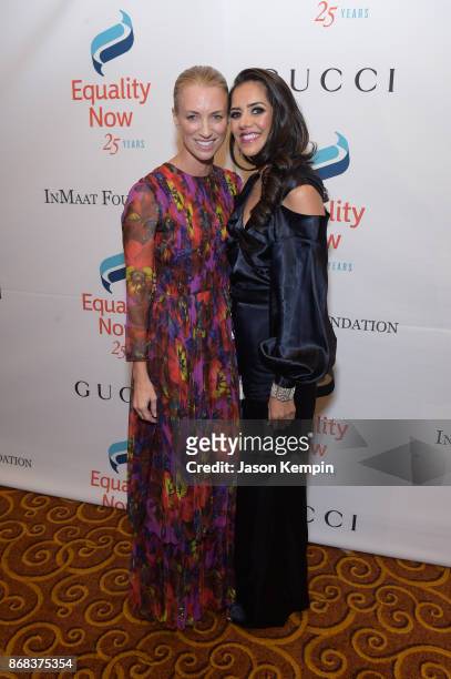 Gucci America president and CEO, honoree Susan Chokachi and actress Sheetal Sheth attends as Equality Now celebrates 25th Anniversary at "Make...
