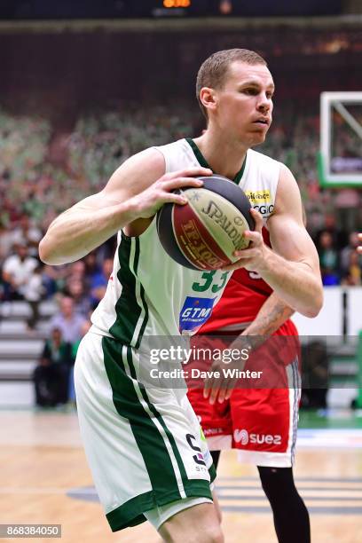 Erik Murphy of Nanterre during the Pro A match between Nanterre and Strasbourg on October 30, 2017 in Nanterre, France.