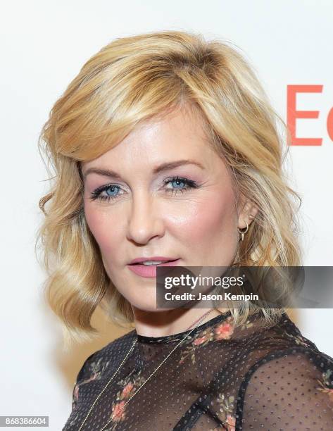 Actress Amy Carlson attends as Equality Now celebrates 25th Anniversary at "Make Equality Reality" Gala at Gotham Hall on October 30, 2017 in New...