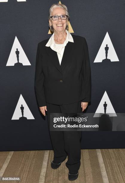 Producer Bertha Navarro attends The Academy Presents a Screening and Conversation for "Pan's Labyrinth" at Samuel Goldwyn Theater on October 30, 2017...