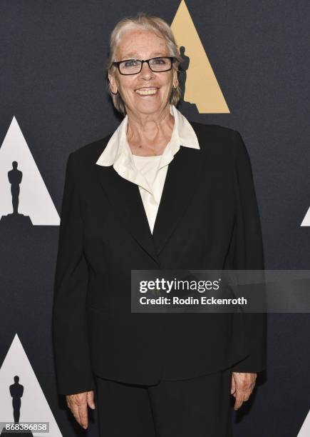 Producer Bertha Navarro attends The Academy Presents a Screening and Conversation for "Pan's Labyrinth" at Samuel Goldwyn Theater on October 30, 2017...