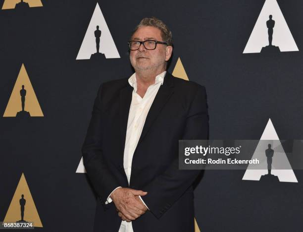 Cinematographer Guillermo Navarro attends The Academy Presents a Screening and Conversation for "Pan's Labyrinth" at Samuel Goldwyn Theater on...