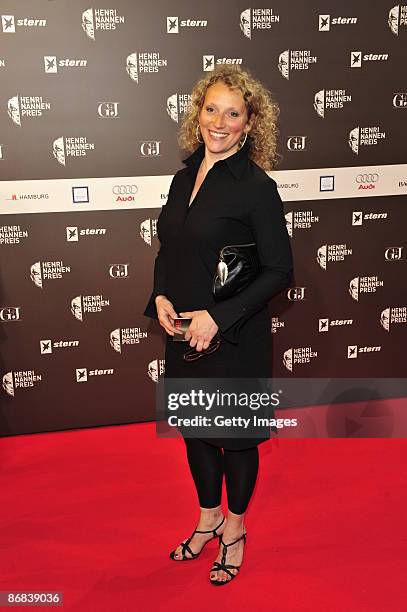 Julia Westlake attends the Henri-Nannen-Award at the Schauspielhaus on May 8, 2009 in Hamburg, Germany.