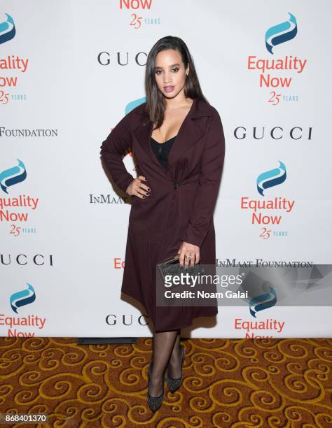 Dascha Polanco attends the 2017 Equality Now Gala at Gotham Hall on October 30, 2017 in New York City.