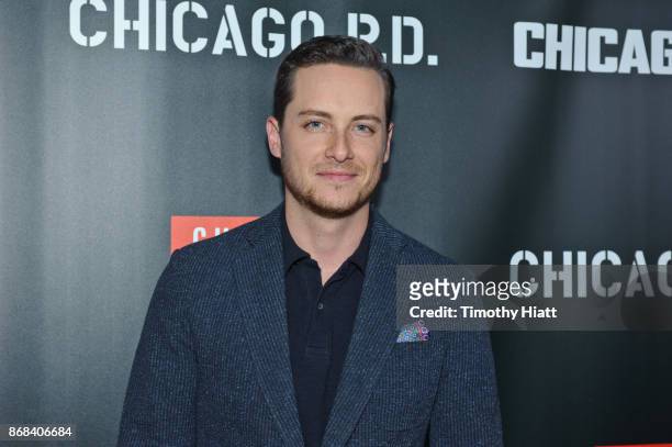 Jesse Lee Soffer attends the One Chicago party during NBC's "One Chicago" press day on October 30, 2017 in Chicago, Illinois.