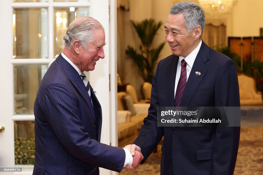 The Prince Of Wales And The Duchess Of Cornwall Visit Singapore