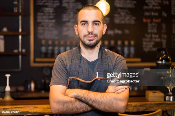 coffee shop entrepreneur - west asia stock pictures, royalty-free photos & images