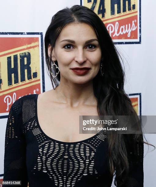 Martyna Majok attends 24 hour plays on Broadway honoring Marsha Norman at American Airlines Theatre on October 30, 2017 in New York City.