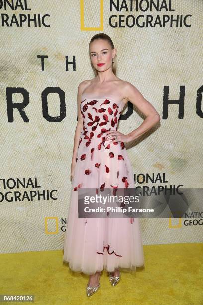 Kate Bosworth attends the premiere of National Geographic's "The Long Road Home" at Royce Hall on October 30, 2017 in Los Angeles, California.