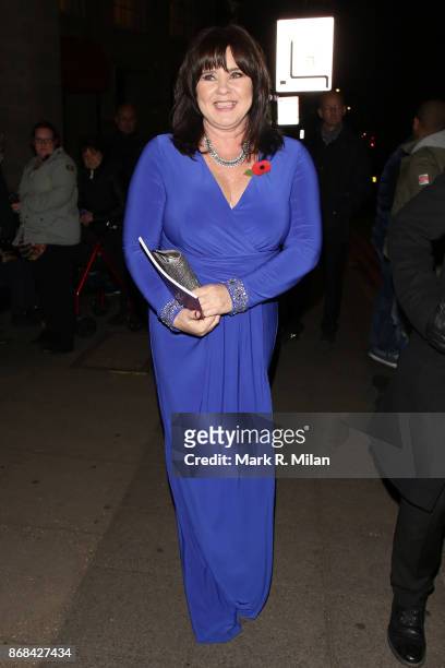 Coleen Nolan attending the Pride of Britain Awards on October 30, 2017 in London, England.