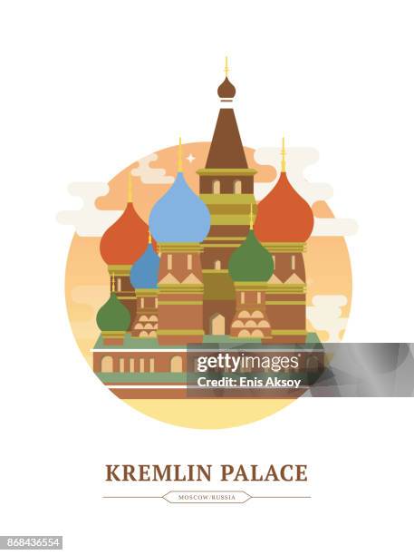 kremlin palace - kremlin building stock illustrations