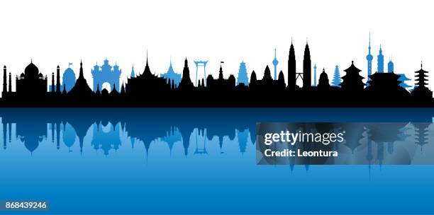 Asia Graphics Asia High-Res Vector Graphic - Getty Images