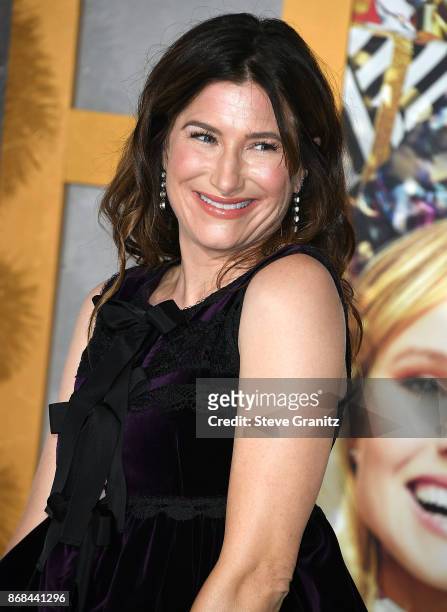 Kathryn Hahn arrives at the Premiere Of STX Entertainment's "A Bad Moms Christmas" at Regency Village Theatre on October 30, 2017 in Westwood,...