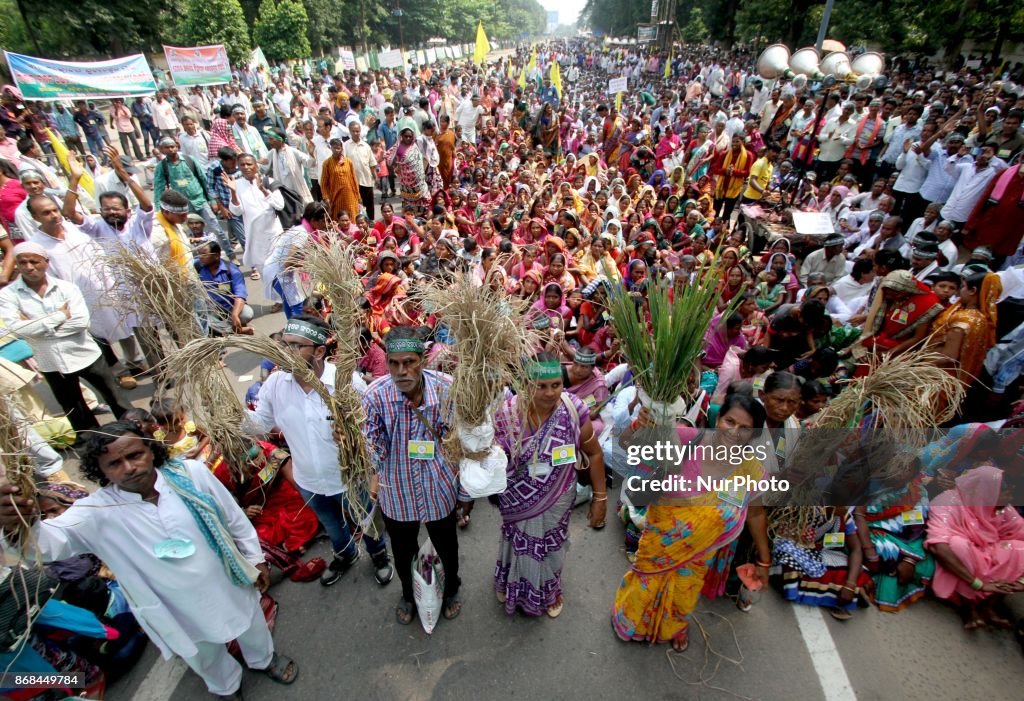 Indian Farmers Protest in Odisha state