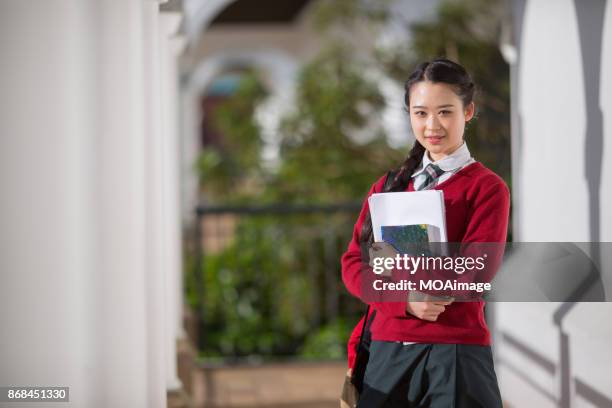 campus girl student - auckland university stock pictures, royalty-free photos & images