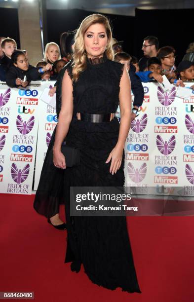 Nikki Sanderson attends the Pride Of Britain Awards at the Grosvenor House on October 30, 2017 in London, England.