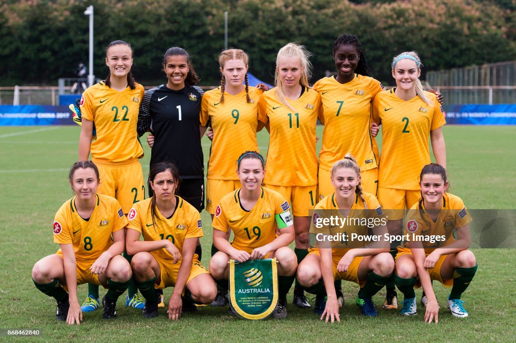 AFC U-19 Women's Championship 2017 - Group Stage B - South Korea v Australia