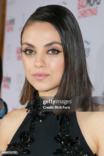 Mila Kunis attends the premiere of STX Entertainment's "A Bad Moms Christmas" on October 30, 2017 in Los Angeles, California.