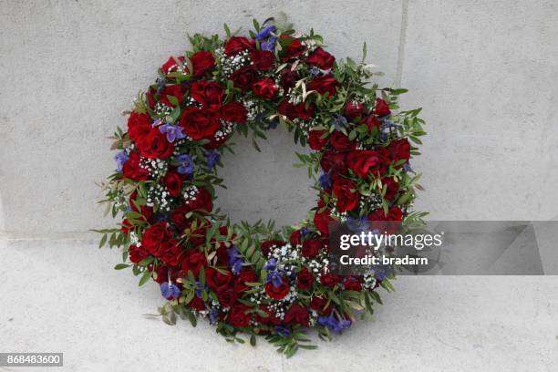 australian national memorial at villiers-bretennoux, france - the cemetery for foreigners bildbanksfoton och bilder