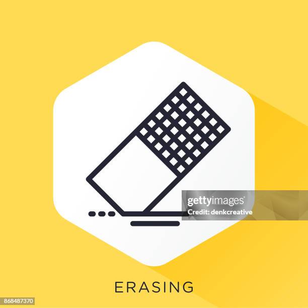 eraser icon - wrong tool stock illustrations