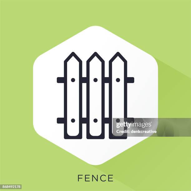 fence icon - blinds shadow stock illustrations
