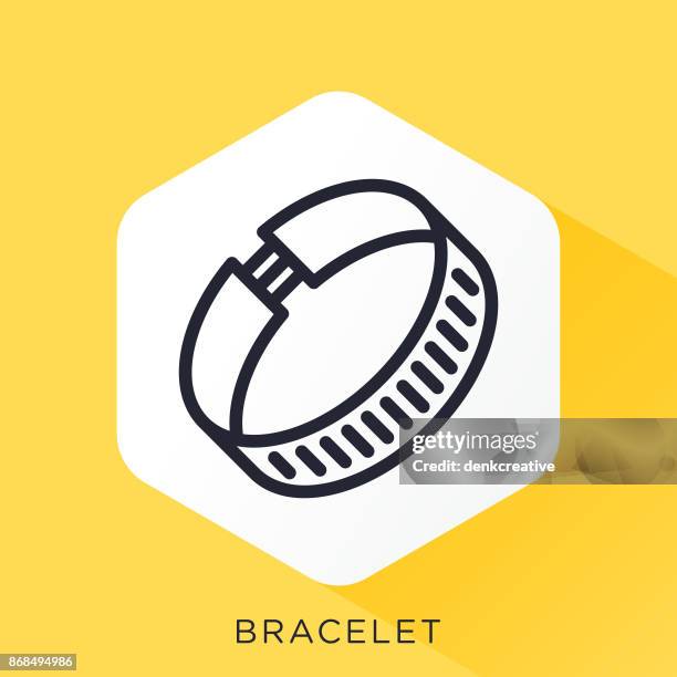 bracelet icon - bralets stock illustrations