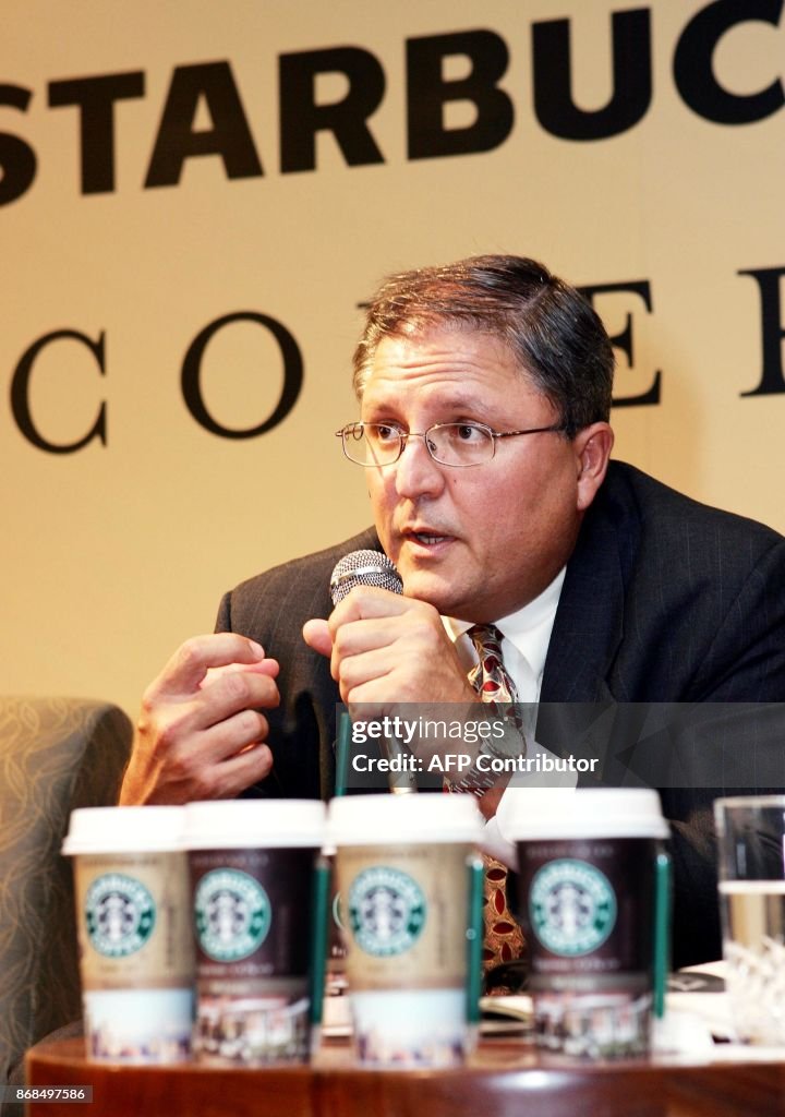 JAPAN-US-COFFEE-STARBUCKS-SUNTORY