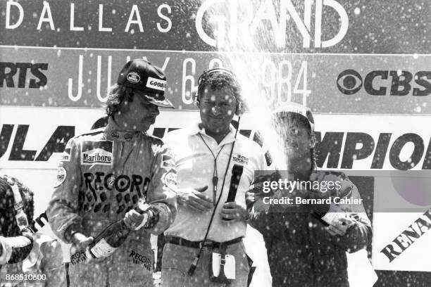 Keke Rosberg, Williams-Honda FW09, Grand Prix of Dallas, Dallas Fair Park, 08 July 1984.