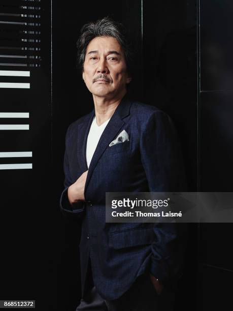 Actor Koji Yakusho is photographed for Self Assignment on September 4, 2017 in Venice, Italy. .